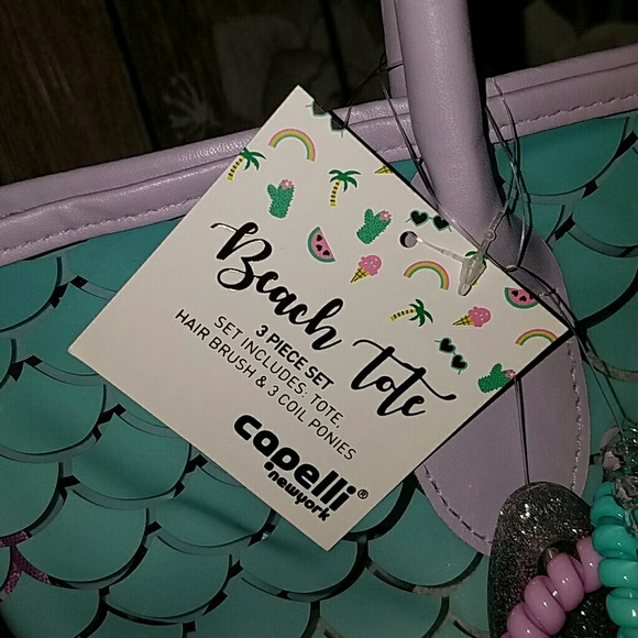 Capelli Mermaid off  Duty beach tote - Picture 4 of 6